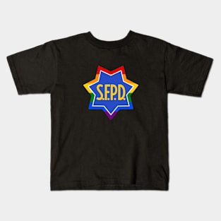 San Francisco Police Department Pride Logo Kids T-Shirt